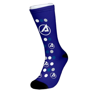 Thames Dye Sublimated Dress Socks (Pair)
