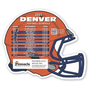 Football Schedule Magnet